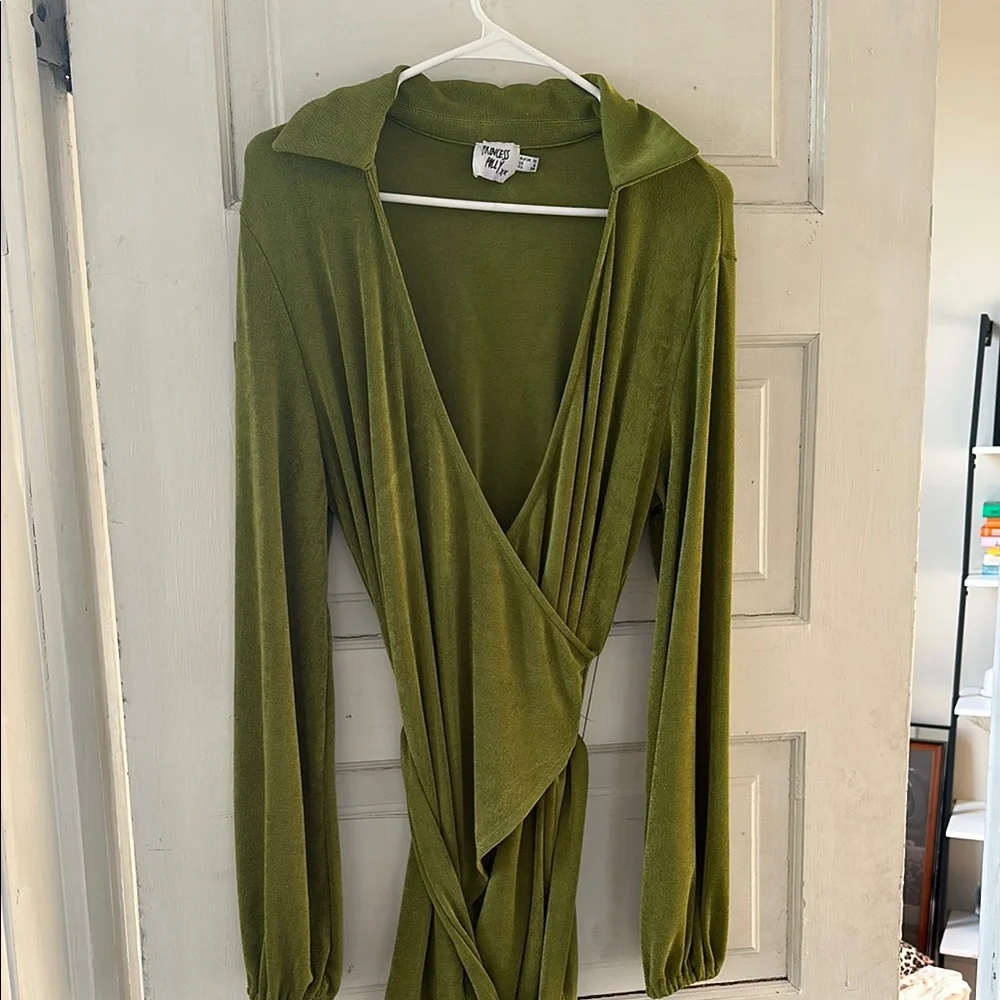 Princess Polly Party Time Wrap Dress - Picture 2 of 4